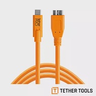 Tether Tools CUC3315-ORG Pro 傳輸線USB-C to 3.0 Micro B