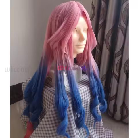 Alien Stage Mizi Cosplay Costume Dress Wig Anime Alien Stage Cosplay Halloween Carnival Party Wig Fo