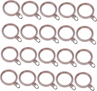 Abaodam 160 pcs curtain pull ring curtain rod ring shower Curtain Ring Clip drapery slid ring curtain with clip window curtain ring vintage curtain clips curtain window heavy plastic