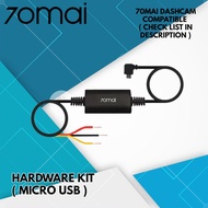 70mai Hardware Kit Hardwire for 70mai A800 4K Dash Cam, A800S, Reaview Camera Wide D07, Dash Cam Pro D02, Lite D08, A500
