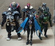 shf ooo 怪人 greeed gamel mezool kazari uva Ankh 完全體 EIJI kyouryu 共八隻 經典絕版 不是真骨雕
