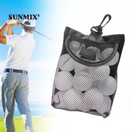 [ Golf Ball Bag with Hook for Belt Ball Organizer Lightweight Small Golf