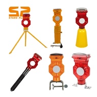 Solar Energy Warning Light Highlight Plum Blossom Light Road Cone Warning Light Solar Road Barrier L
