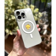 Transparent case supports wireless charging for IPhone 15 Pro Max/ 15 /14 Pro Max/ 13 Pro Max/ 12 Pr