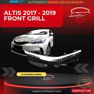 Front Grill Toyota Altis 2017 - 2019 Black + Chrome