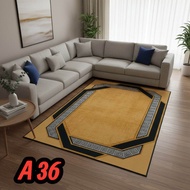 CARPET 3D VELVET READY STOCK size M/XL/6XL