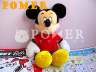 ☆POMER☆早期 稀有 日本帶回 迪士尼 絕版正品 米奇 娃娃 玩偶 復古造型 老玩具 老物 收藏 米老鼠 經典 禮物
