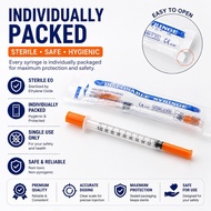 Disposable Syringe 1mL 31G 6mm