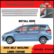 Proton Ertiga Window Trim Chrome Lining/Door Belt Moulding/Lining Chrome