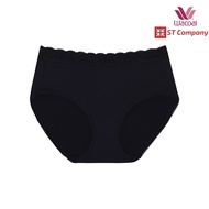 Wacoal Panty กางเกงใน  ขอบลูกไม้ ทรงเต็มตัว (Short) สีดำ (1 ตัว) รุ่น WU4M02 5 สีให้เลือก กางเกงในผู้หญิง กางเกงในหญิง ผู้หญิง วาโก้ เต็มตัว Short