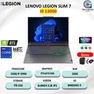 LAPTOP LENOVO LEGION SLIM 7 16 RTX4070 8GB/ I9 13900 RAM 32GB 1TBSSD