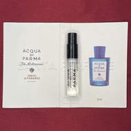 Acqua di Parma Acqua di parma Blue Mediterraneo - Mirto di Panarea, 2008 2ML Perfume Sample Fragranc