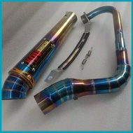 ◊☜ ┇ ✨ Kou Mahachai Open specs Exhaust pipe for Mio i125 Mio Sporty Mio soulty Mio soul i125 Click
