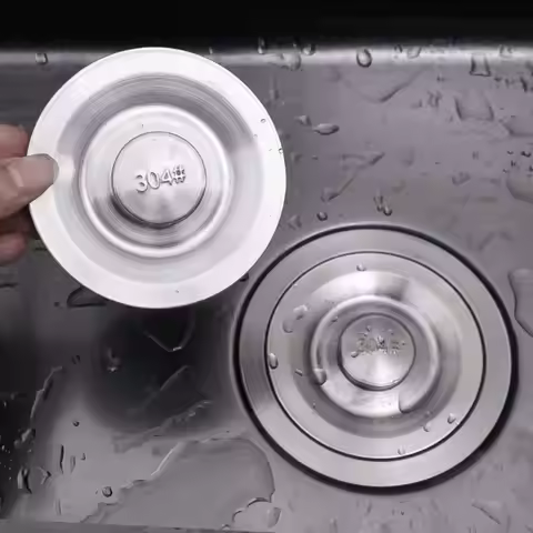 Stainless Steel Sink/Kitchen/Bathroom Drain Cover Cover Sink Strainer Drain Hole Filter Mesh Kitchen