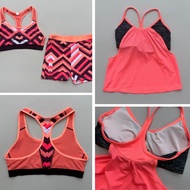 Sportswear / Sports Bra Set / Padded Sports Bra with Shorts / Active Wear Bra for Women