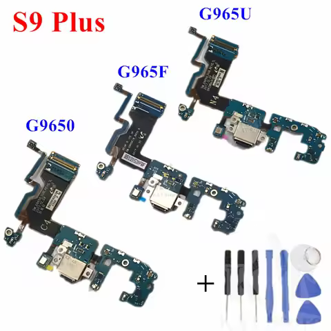 1PCS/Lot for S9 Plus SM-G965F G965U G9650 Charger Charging Port Dock USB Connector Flex Cable Flex R