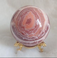 紅紋方解石/豬肉石球 ✦ #水晶球 #水晶打磨件 #水晶擺件 #FLM046