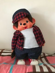 🌈 絕版 2004 Monchhichi 罕有特大版(2L)  - 原裝衣服連鞋子
