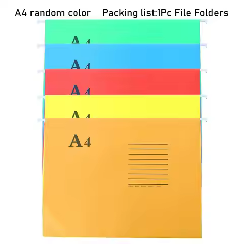 A4 FC Size Documents Holder Documents Organizer Hanging File Holder Suspension Folder File Folders A