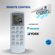 [Ready Stock] Mparts REMOTE CONTROL FOR DAIKIN AIRCOND DAIKIN YORK. READY STOCK