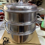 Aluminum food steamer multi function cooker