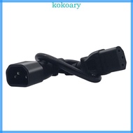 KOK C14 to C13 Extension Power Cable IEC 320 C14 Male to C13 Female Power Converters