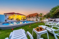 วิลลา 4 ห้องนอน 3 ห้องน้ำส่วนตัว ขนาด 155 ตร.ม. – กลางเมืองหัวหิน (Four Bedroom Private Pool Villa (