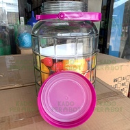 (EXTRA PACKING KAYU)Toples Kaca Besar - Toples Kaca Kopi Bubuk-Toples Formia Jumbo Jar 5L