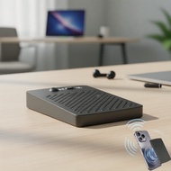 AI Voice Recorder with Noise Canceling, Large Storage & All-Day Battery, Speech-to-Text, Multilingua
