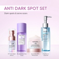 <4pcs Skincare Set >SKINTIFIC Pink Set Skincare kit - Niacinamide Moisturizer + Gentle cleanser+ Gly