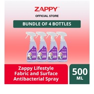 Zappy Lifestyle Fabric and Surface Antibacterial Spray 500ml