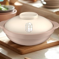 Healthy Ceramic casserole pot soup With Lid temperature rice pot high resistant healthy soup househo