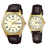 Original Casio Couple [2YEARS WARRANTY] MTP-V006GL-9B  LTP-V006GL-9B Men Ladies Couple Watch V006GL-9B V006GL V006L V006