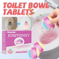 Asmeen 3-Color Toilet Deodorizer Rose Scent Blue Bar Pink Water For Tanks J