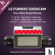 K3 4K TRIPLE LENS LS DASHCAM (K3400)