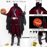 P66D Amusement Park Halloween View Area Sensor Pumpkin Headless Haunted House Decoration Haunted Hou