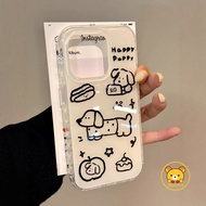 Cute Dachshund Phone Case For iQOO 13 12 11 11S 7 Neo 10R Neo10 Neo9 Neo8 Pro Neo7 Neo6 Neo5 SE Neo5