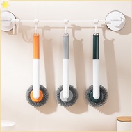 Rotating Long Handle Pot Brush Kitchen Does Not Hurt Pot Cleaning Brush Soft Silicone Soft Brush Pot Household -LBE
