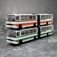 1: 64 Chang Governor Changjiang CJ660B Hinged Type City Bus Bus Bus Alloy Bus Car Model Collection