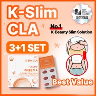 K-Slim CLA: Clinically Proven Body Fat Reducer - Korean Beauty Secret Weight loss supplement ( 4Box 