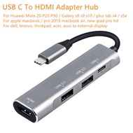 USB C To HDMI Adapter Hub Samsung Dex Station MHL for Galaxy S8 S9 S10/Plus Note 10/9 Tab S4 S5E S6 Type C/Thunderbolt 3