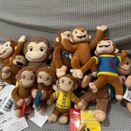 George keychain Plushies Curious George Doll Monyey keychainmonkey