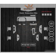 Mitsubishi Xforce: PPF TPU protects Mitsubishi Xforce interior (Free 4 door cavities when purchasing