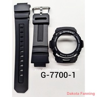 sports watch Aksesori ┋◎∈CASIO G-SHOCK BAND AND BEZEL G7700 G7710 100% ORIGINAL
