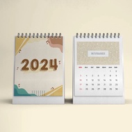 Custom Desk Calendar - 2024 Calendar - MINI Desk Calendar