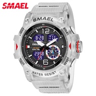 SMAEL SMAEL Outdoor Transparent Watch Men Women Outdoor Cool Dual Display Waterproof Luminous Electr
