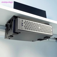 VHDD Adjustable Under Table Protective Holder Computer Stand Bracket For Desktop PC NAS CPU Home Ser