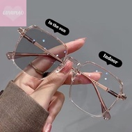 [guyumao] New Photochromic Glasses Anti Blue Glasses Men Women Color Changing Eyeglasses Anti UV Sun