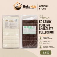 KC Candy Cooking Chocolate 2.5kg – Rich Chocolate Flavor, Perfect for Baking