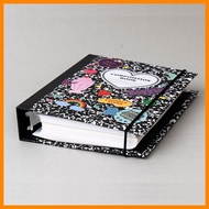 ▤ ♈ ❊ Lucalab A5 25R Composition Hard Cover Ring Binder Photocard Binder
